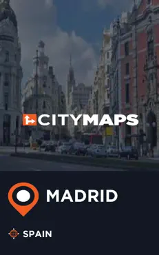 city maps madrid spain book cover image