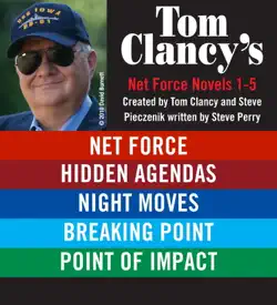 tom clancy's net force novels 1-5 book cover image
