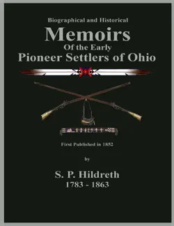 memoirs of the early pioneer settlers of ohio book cover image