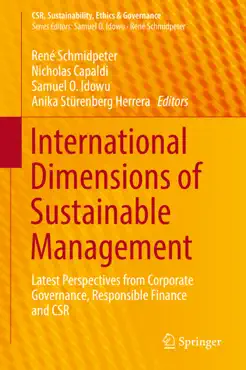 international dimensions of sustainable management book cover image