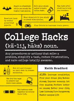 college hacks book cover image