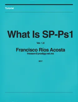 what is sp-ps1 imagen de la portada del libro