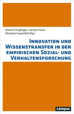 innovation und wissenstransfer in der empirischen sozial- und verhaltensforschung book cover image