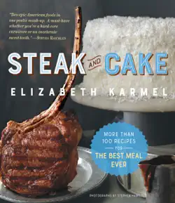 steak and cake book cover image