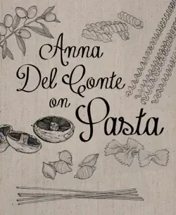 anna del conte on pasta book cover image