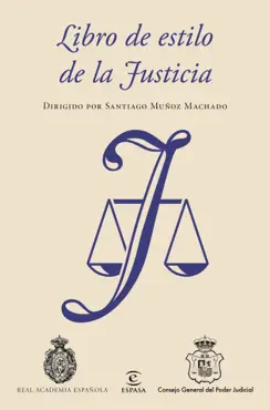 libro de estilo de la justicia imagen de la portada del libro