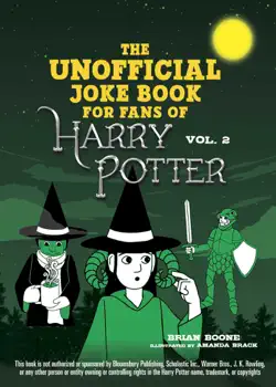 the unofficial harry potter joke book book cover image