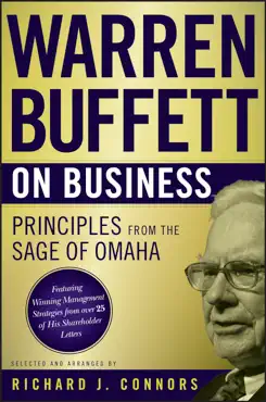 warren buffett on business book cover image
