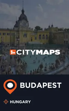 city maps budapest hungary book cover image