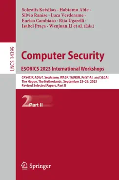 computer security. esorics 2023 international workshops book cover image