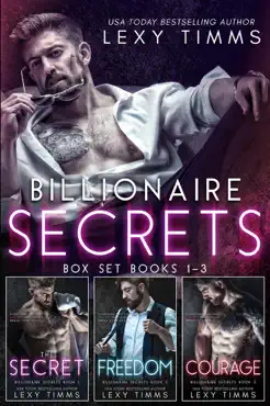 billionaire secrets box set books #1-3 book cover image