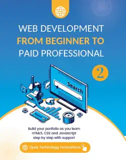 web development from beginner to paid professional, volume 2 book cover image