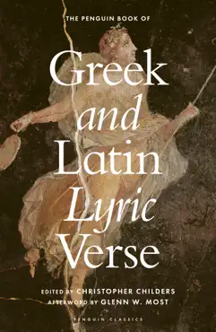 the penguin book of greek and latin lyric verse book cover image