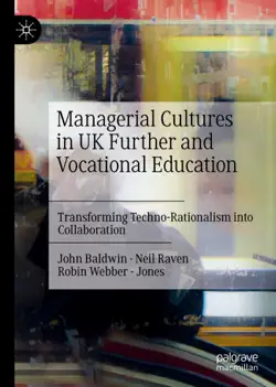 managerial cultures in uk further and vocational education book cover image