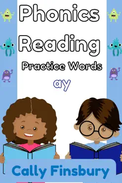 phonics reading practice words ay book cover image