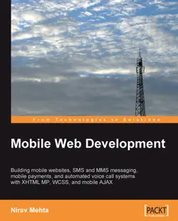 mobile web development book cover image