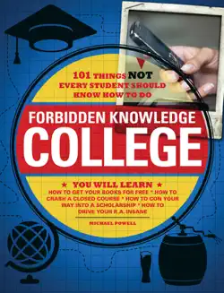 forbidden knowledge - college book cover image