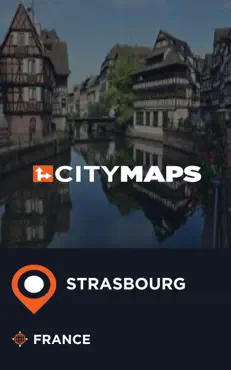 city maps strasbourg france book cover image
