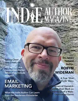 indie author magazine featuring robyn wideman book cover image