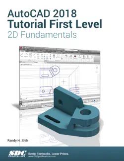autocad 2018 tutorial first level 2d fundamentals book cover image