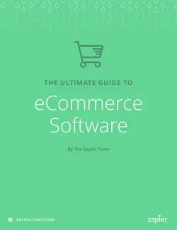 the ultimate guide to ecommerce software book cover image