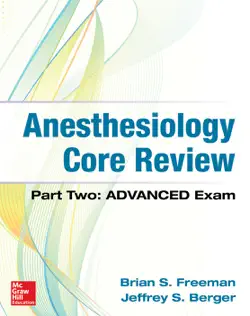 anesthesiology core review book cover image