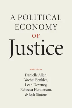a political economy of justice book cover image