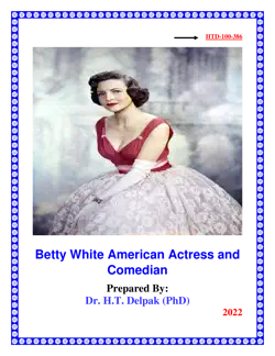 betty white american actress and comedian book cover image