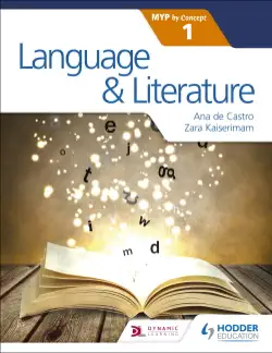 language and literature for the ib myp 1 book cover image