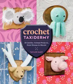 crochet taxidermy book cover image