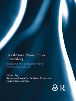 qualitative research in gambling book cover image