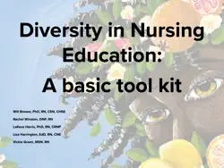 diversity in nursing education- a basic tool kit book cover image