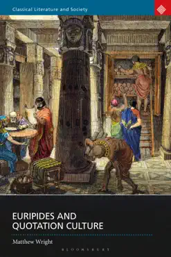 euripides and quotation culture imagen de la portada del libro