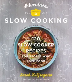 adventures in slow cooking book cover image