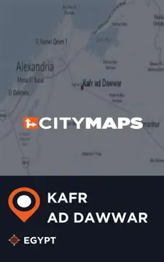 city maps kafr ad dawwar egypt imagen de la portada del libro