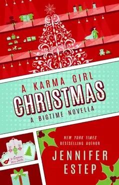 a karma girl christmas book cover image