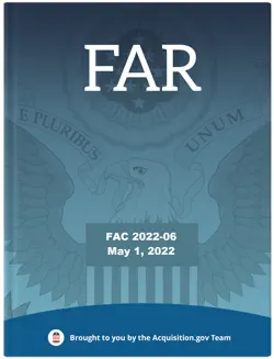 federal acquisition regulation book cover image