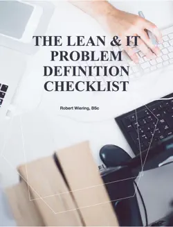 the lean & it problem definition checklist book cover image