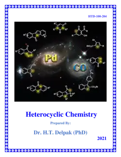heterocyclic chemistry book cover image