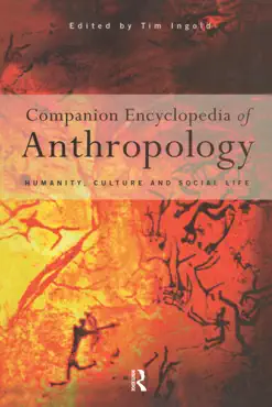 companion encyclopaedia of anthropology book cover image