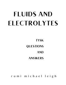 fluids and electrolytes book cover image