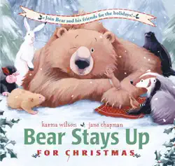 bear stays up for christmas book cover image