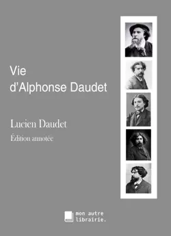 vie d'alphonse daudet imagen de la portada del libro