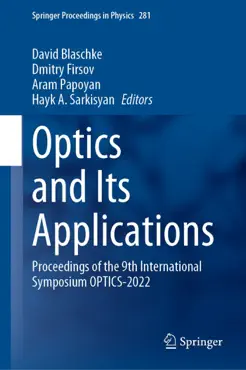 optics and its applications imagen de la portada del libro