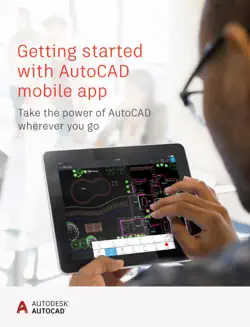 getting started with autocad mobile app book cover image