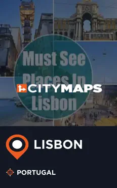 city maps lisbon portugal book cover image