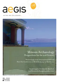 minoan archaeology imagen de la portada del libro