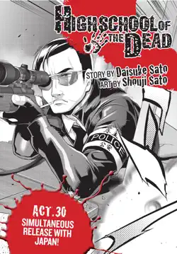 highschool of the dead, act 30 book cover image
