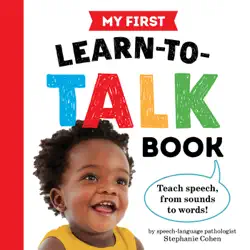 my first learn-to-talk book book cover image