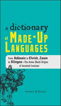 the dictionary of made-up languages book cover image